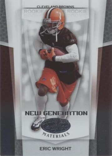 2007 Leaf Certified Materials Eric Wright #163