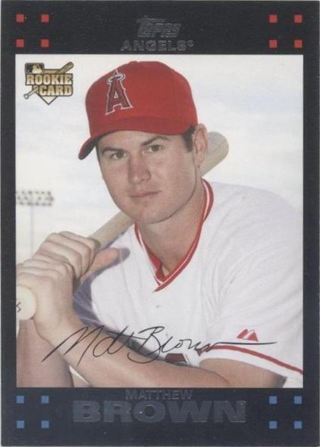 2007 Topps Updates & Highlights - Matthew Brown #UH182