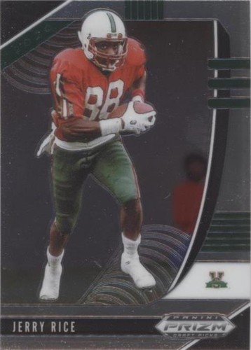 K97,294 - 2020 Panini Prizm Prizms Red Ice #291 Jerry Rice