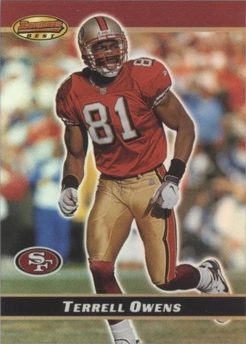 2000 Bowman's Best Terrell Owens #46