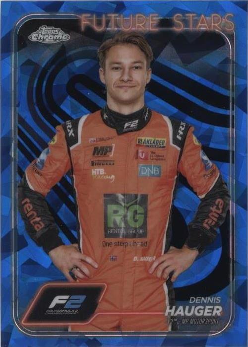 2024 Topps Chrome Sapphire Edition Formula 1 - Dennis Hauger #23