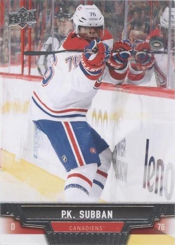 2013-14 Upper Deck - P. K. Subban #14