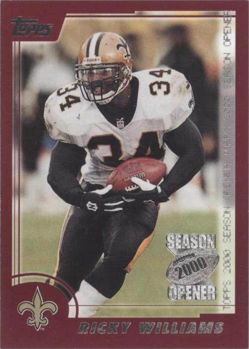 2000 Topps Season Opener Ricky Williams #129