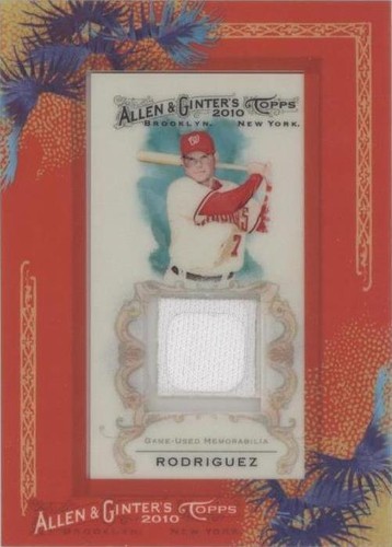 2010 Topps Allen & Ginter's - Ivan Rodriguez #AGR-IR