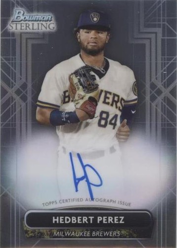 2022 Bowman Sterling - Hedbert Perez #PA-HP