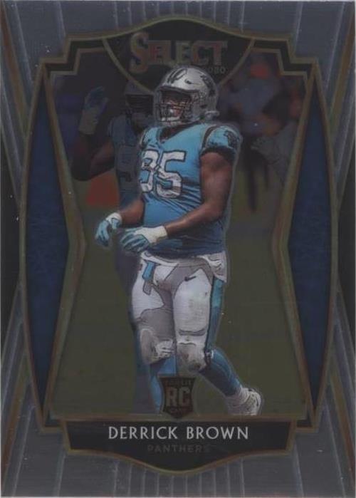2020 Panini Select Derrick Brown #187