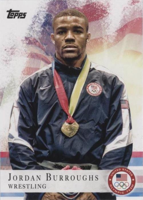 2012 Topps U.S. Olympic Team and Olympic Hopefuls - Jordan Burroughs #85