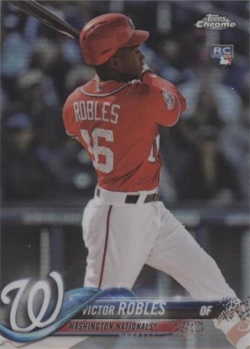 2018 Topps Chrome - Victor Robles #166