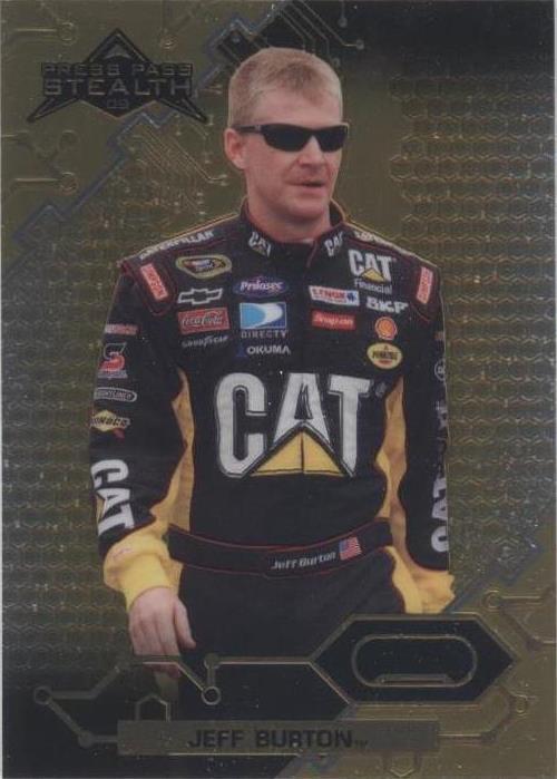 2009 Press Pass Stealth Chrome - Jeff Burton #6
