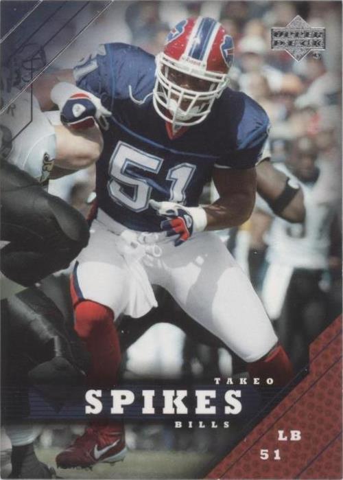 2005 Upper Deck Takeo Spikes #24