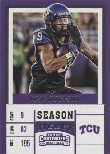 2017 Panini Contenders Draft Picks Josh Doctson #55