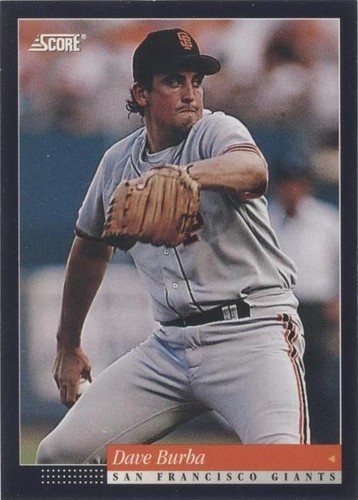 1994 Score - Dave Burba #219