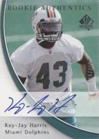 2005 SP Authentic Kay-Jay Harris #183