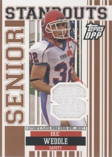 2007 Topps Draft Picks and Prospects (DPP) Eric Weddle #SS-EW