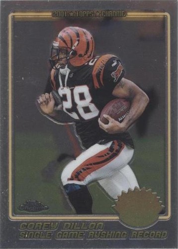 2001 Topps Chrome Corey Dillon #205