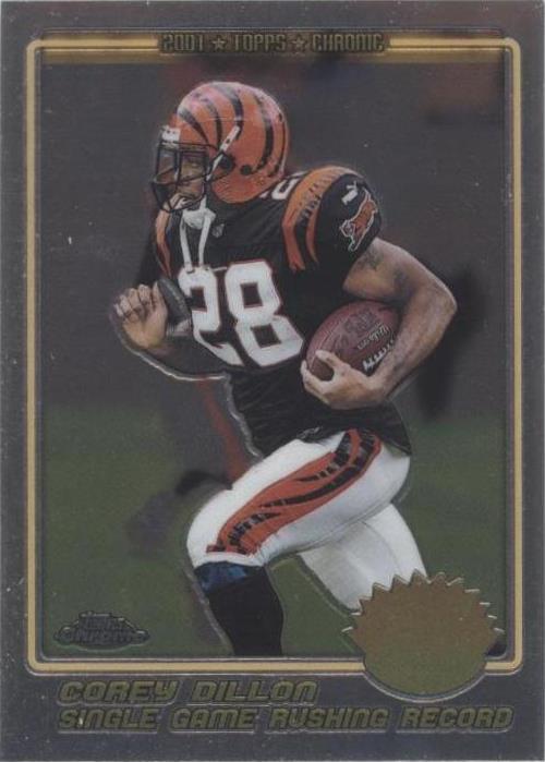 2001 Topps Chrome Corey Dillon #205