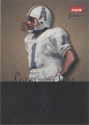 2004 Fleer Greats Warren Moon #9 GOT