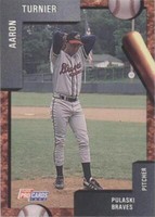 1992 Fleer ProCards Minor League - Aaron Turnier #3177