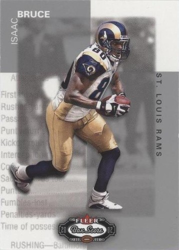 2002 Fleer Box Score Isaac Bruce #109