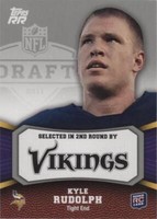 2011 Topps Rising Rookies Kyle Rudolph #112