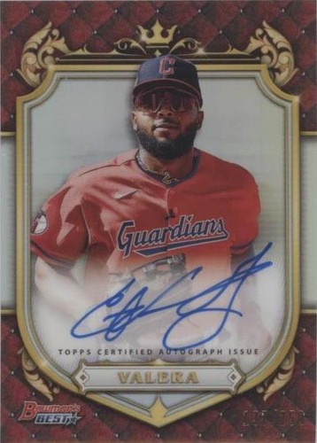 2022 Bowman's Best - George Valera #PR-GV