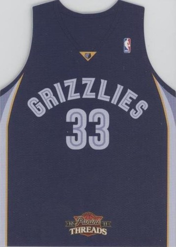 2010-11 Panini Threads - Marc Gasol #24