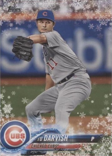 2018 Topps Holiday - Yu Darvish #HMW45