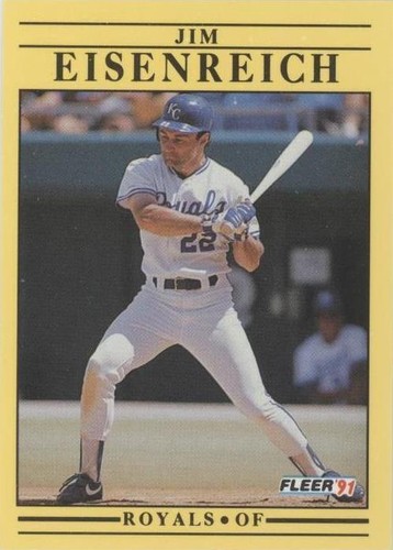 1991 Fleer - Jim Eisenreich #557
