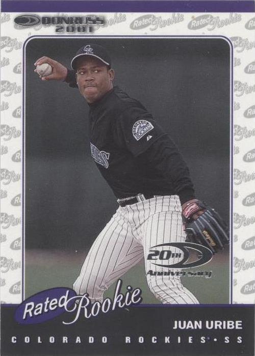 Donruss 2001 - Juan Uribe #197