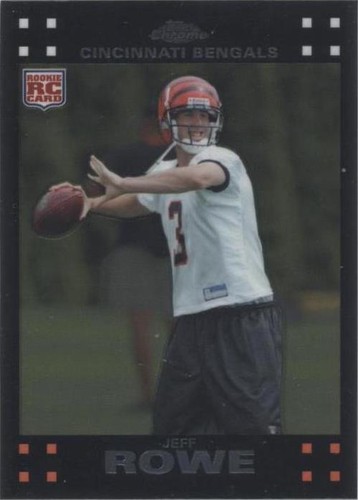2007 Topps Chrome Jeff Rowe #TC178