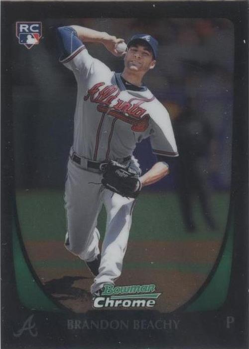 Bowman Chrome 2011 - Brandon Beachy #184