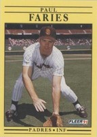 1991 Fleer - Paul Faries #528