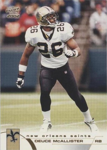 2002 Pacific Deuce McAllister #280