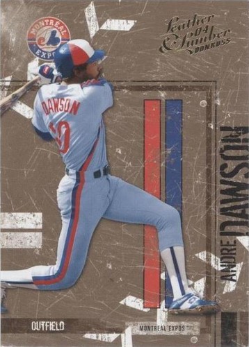2004 Donruss Leather & Lumber - Andre Dawson #84