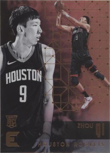 2017-18 Panini Essentials - Zhou Qi #133