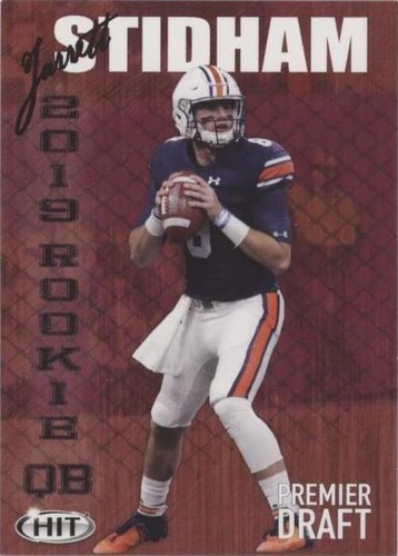 2019 Sage Hit Premier Draft Jarrett Stidham #47