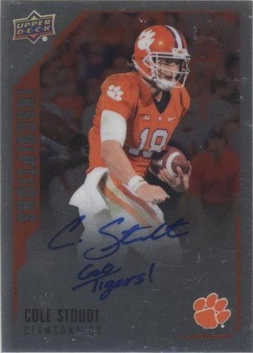 2015 Upper Deck Inscriptions Cole Stoudt #CS