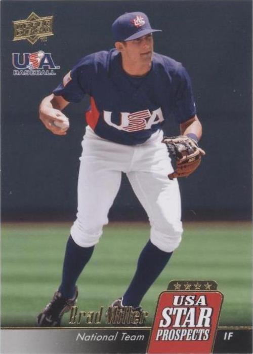 2009 Upper Deck Signature Stars - Brad Miller #USA-33