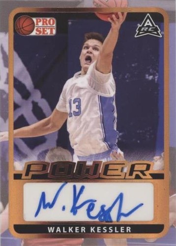 2021-22 Leaf Pro Set Power - Walker Kessler #BA-WK1