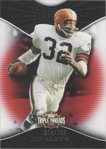 2009 Topps Triple Threads Jim Brown #96