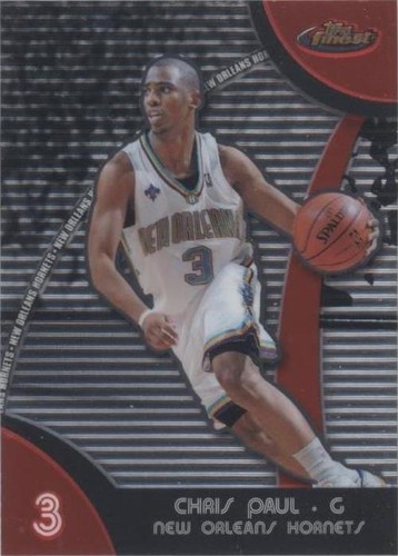 2007-08 Topps Finest - Chris Paul #14