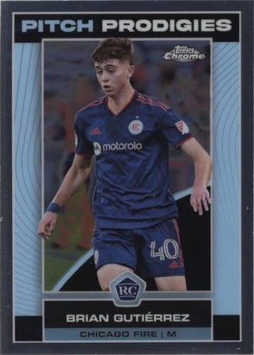 2023 Topps Chrome MLS Brian Gutierrez #18