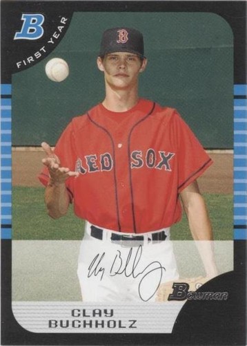 2005 Bowman Draft Picks & Prospects - Clay Buchholz #BDP81