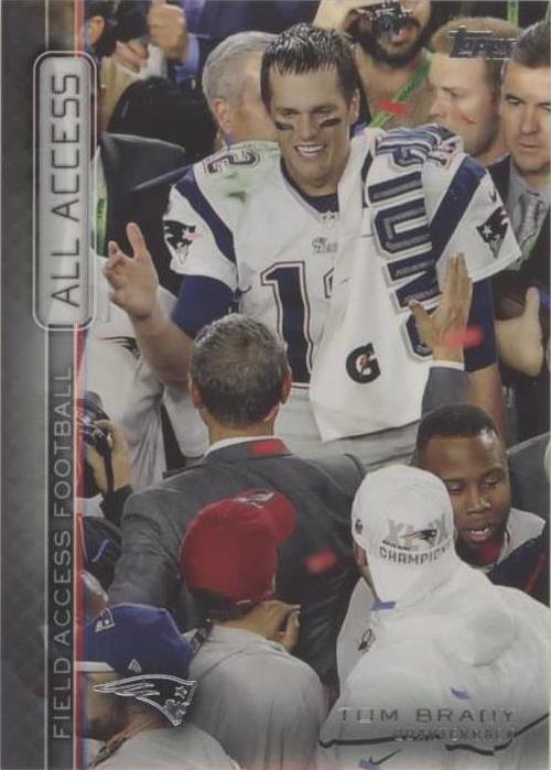 Tom Brady Topps Field Access 2015 #AAA-BRA
