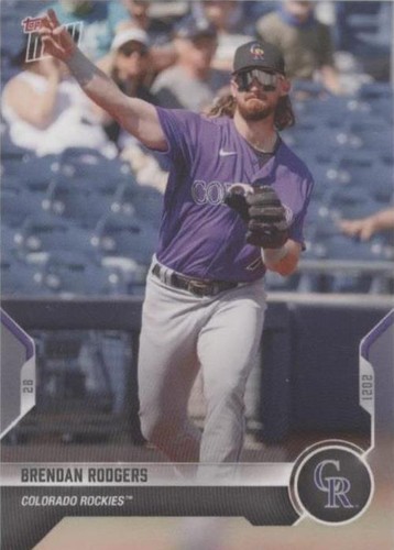2021 Topps Now Road to Opening Day - Brendan Rodgers #OD-398