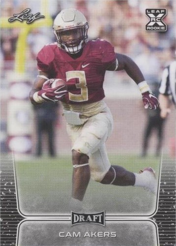 2020 Leaf Draft Cam Akers #22