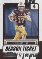 2021 Panini Contenders Draft Picks Josh Allen #5