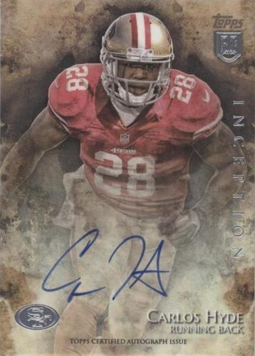 2014 Topps Inception Carlos Hyde #9