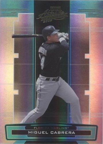 2005 Playoff Absolute Memorabilia - Miguel Cabrera #159