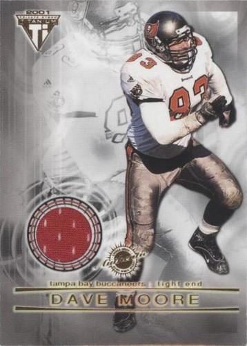 2001 Pacific Private Stock Titanium Dave Moore Erron Kinney #123